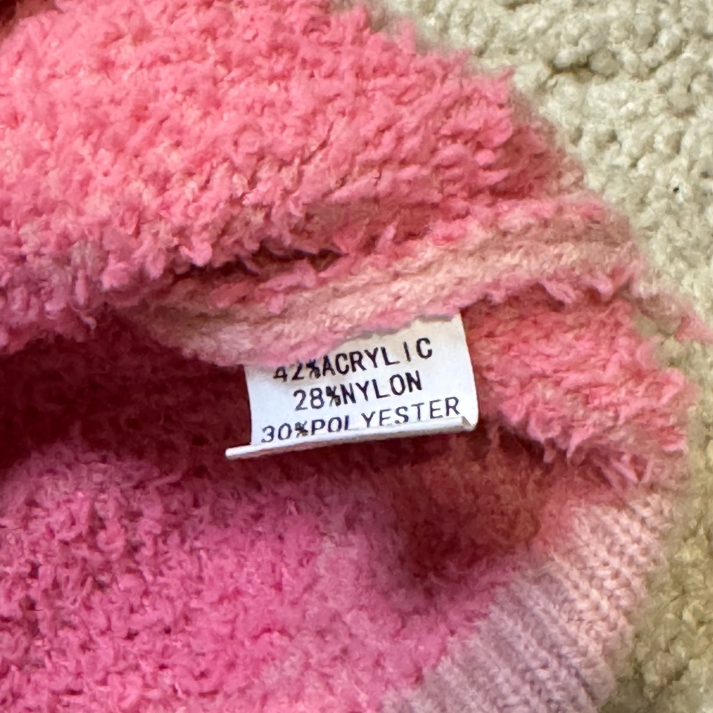 Pink Heart Pattern Sweater - Picture 9 of 12
